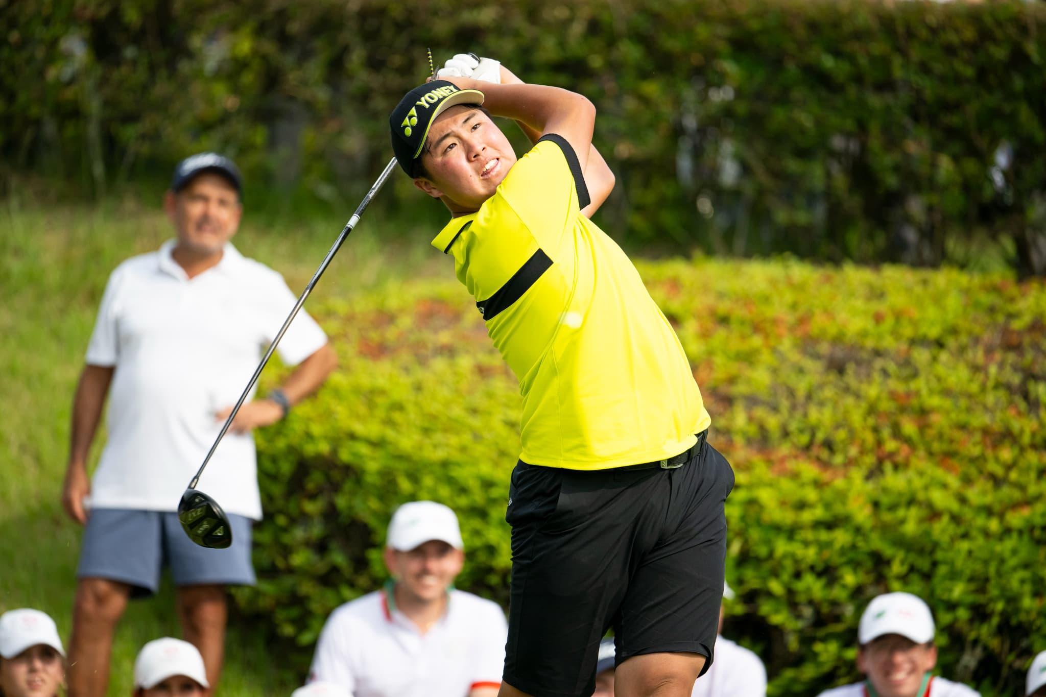 惜しくも優勝は逃したが「366yd」で2位と意地を見せた松山茉生選手